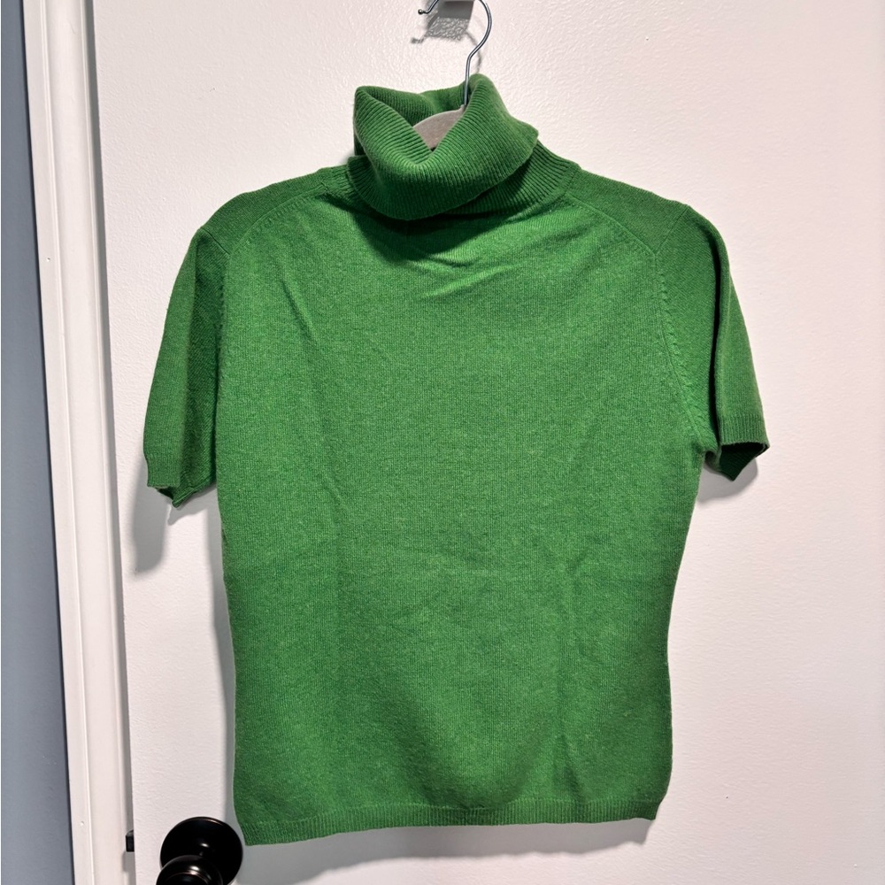 Kirkland Signature Vibrant Green Cashmere Sweater